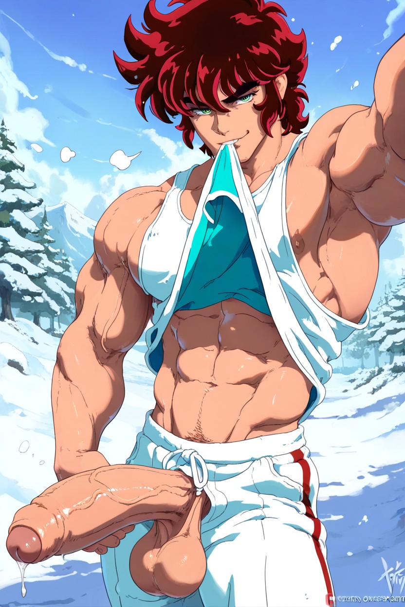 Saint Seiya, Cutesexyrobutts Style, Selfie ゲイAIポルノ
