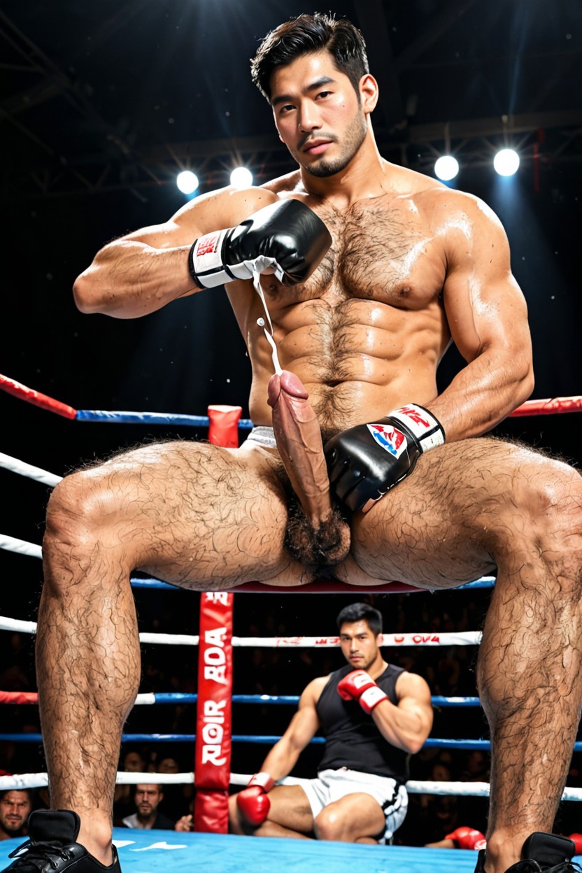 Extreme Bushy Hairy Armpits, Erect Hairy Cock, Rim Lighting KI Schwulenporno