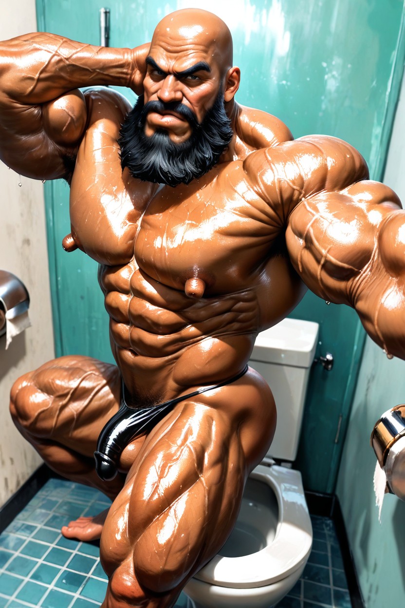 High Definition, Dutch Angle, Angry AI Gay Porn