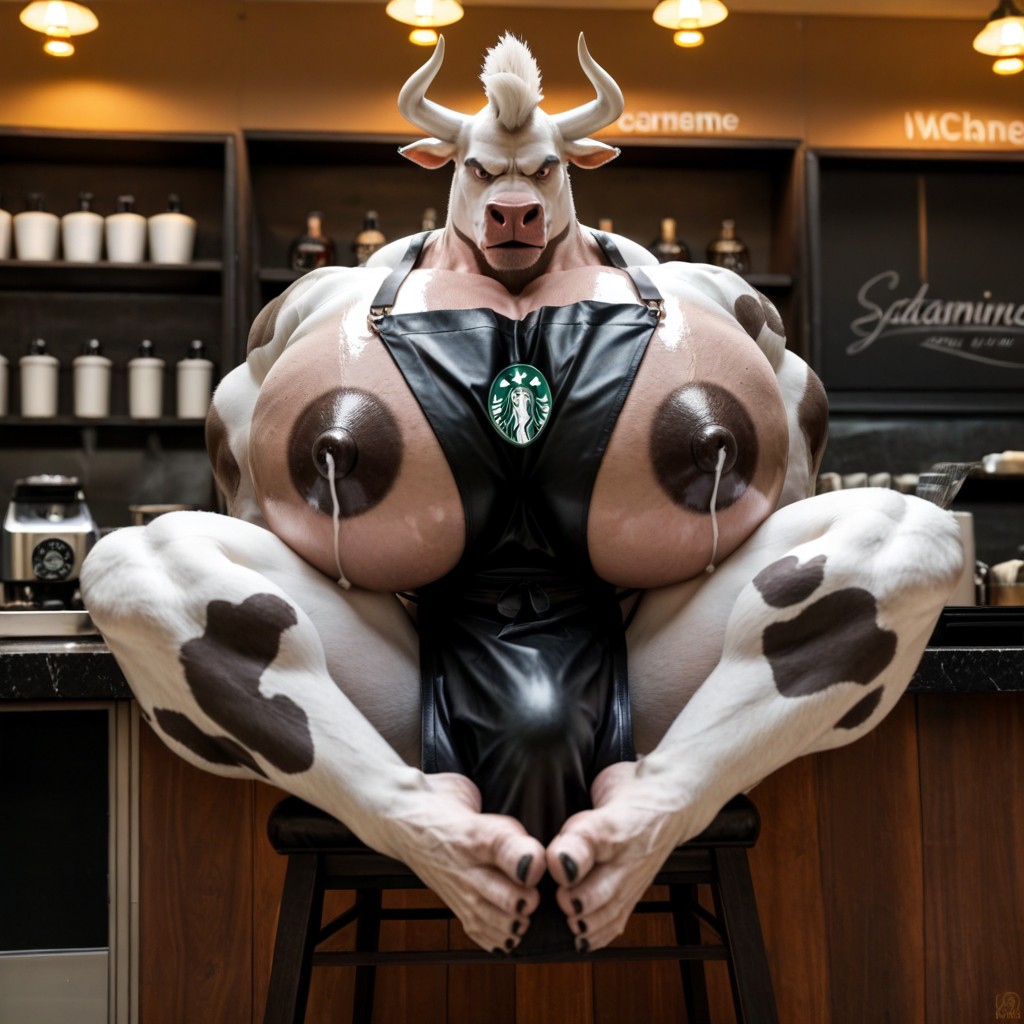 Extremely Large Ass, Angry, Full Body AI Gay Porn