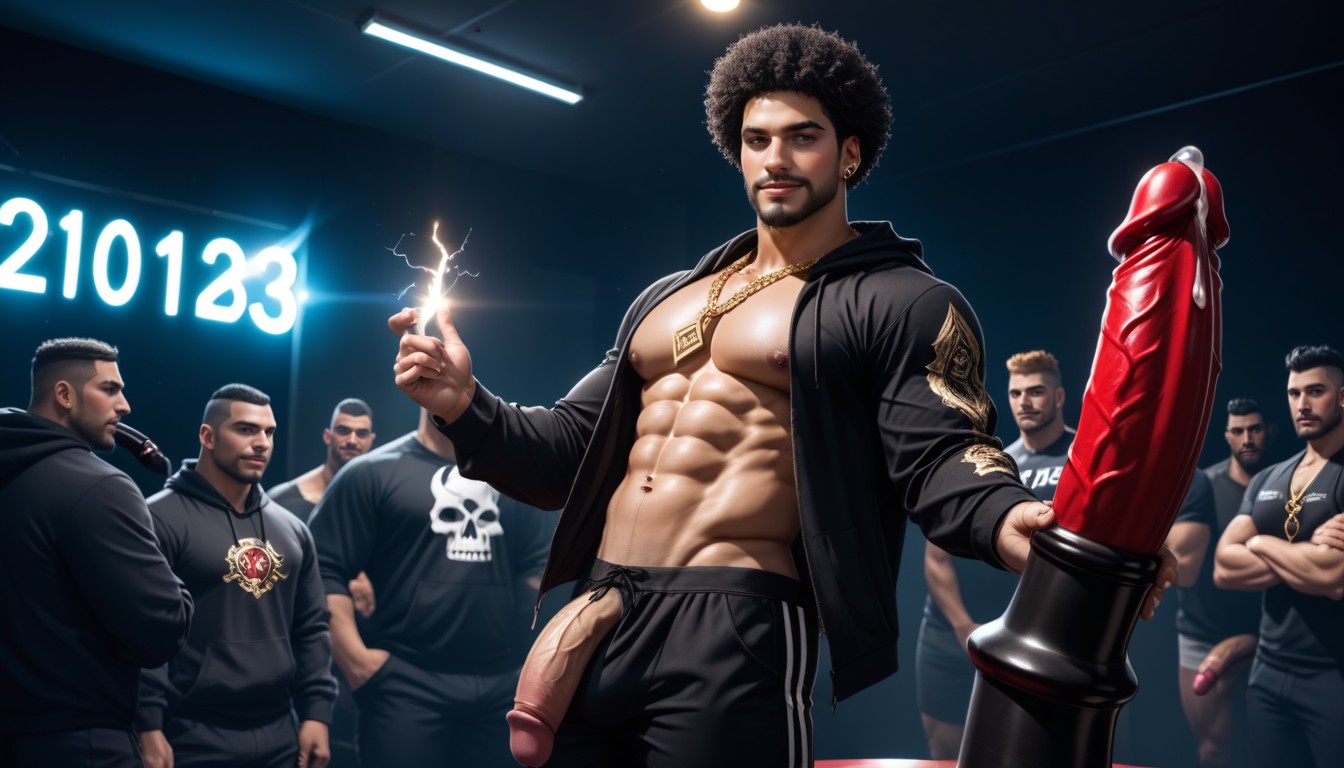 Domination Powers, Body, Red Faced AI Gay Porn