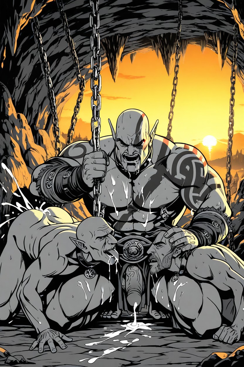 Gay, Mentaiko Artstyle, Cum On Abs AI Gay Porn