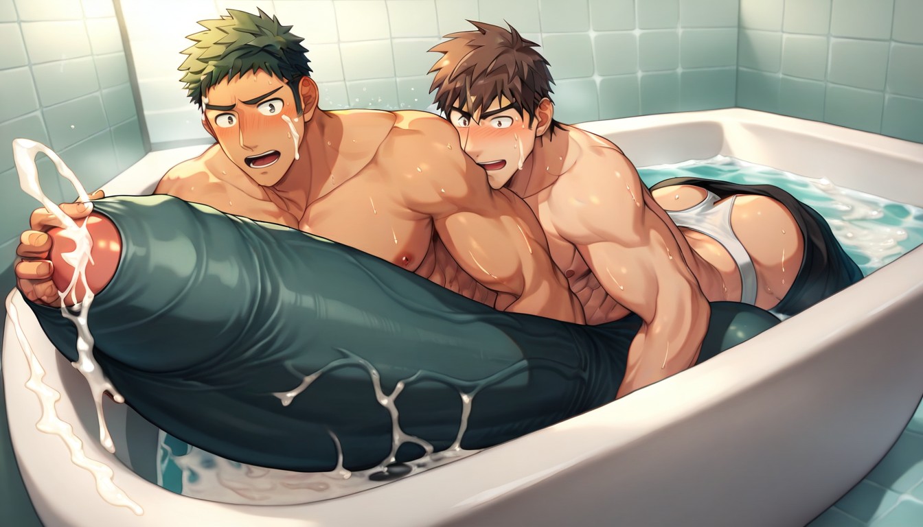 Squeezable, Awkward Boner, Handjob AI Gay Porn
