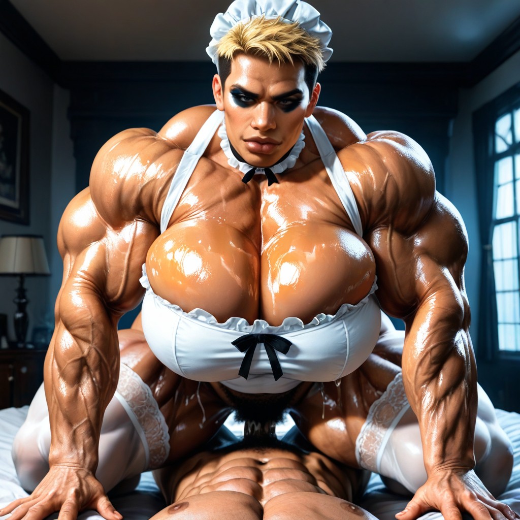 Blonde Hair, Pov, Thick Pulpy Body AI Gay Porn