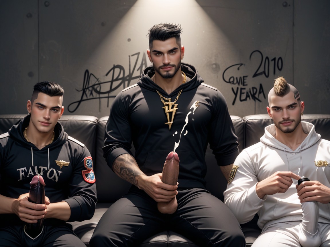 Powers, Gold Chains, 25+ AI Gay Porn