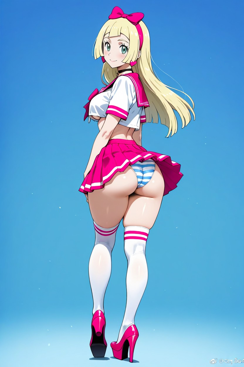 Anime Painting, Big Ass, Shiny Skin AI Gay Porn