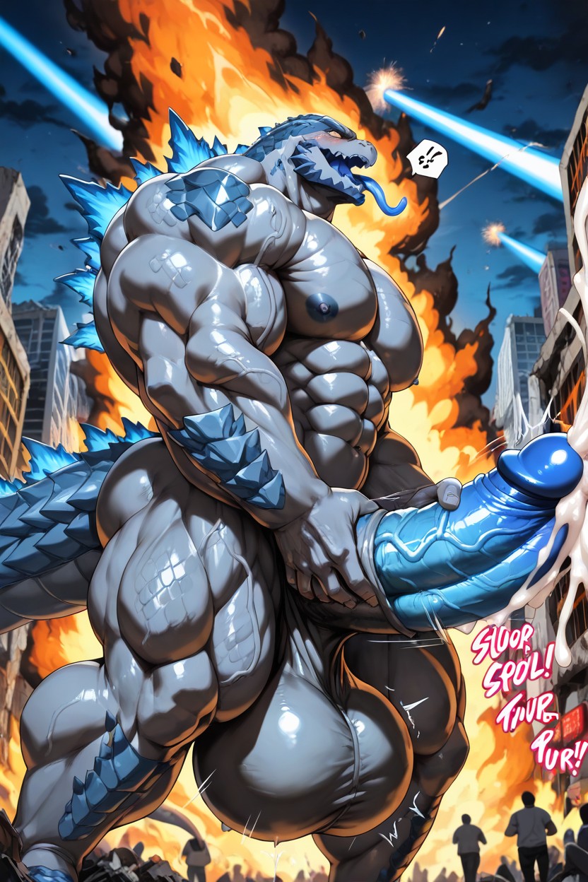 Curvy Penis, Detailed Scales, Hyper Cum AI同性戀黃片