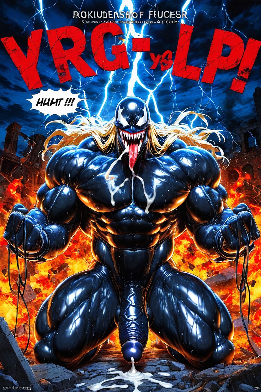 Black Penis, Sex Comic, Venom AI Gay Porn
