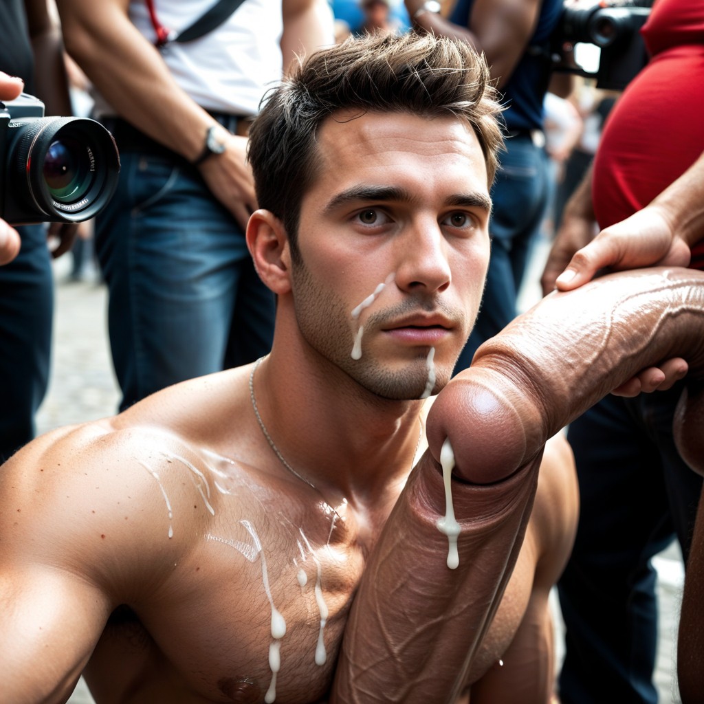 Massive Enormous Giant Hyper Cock, In Color, Gay AI Gay Porn
