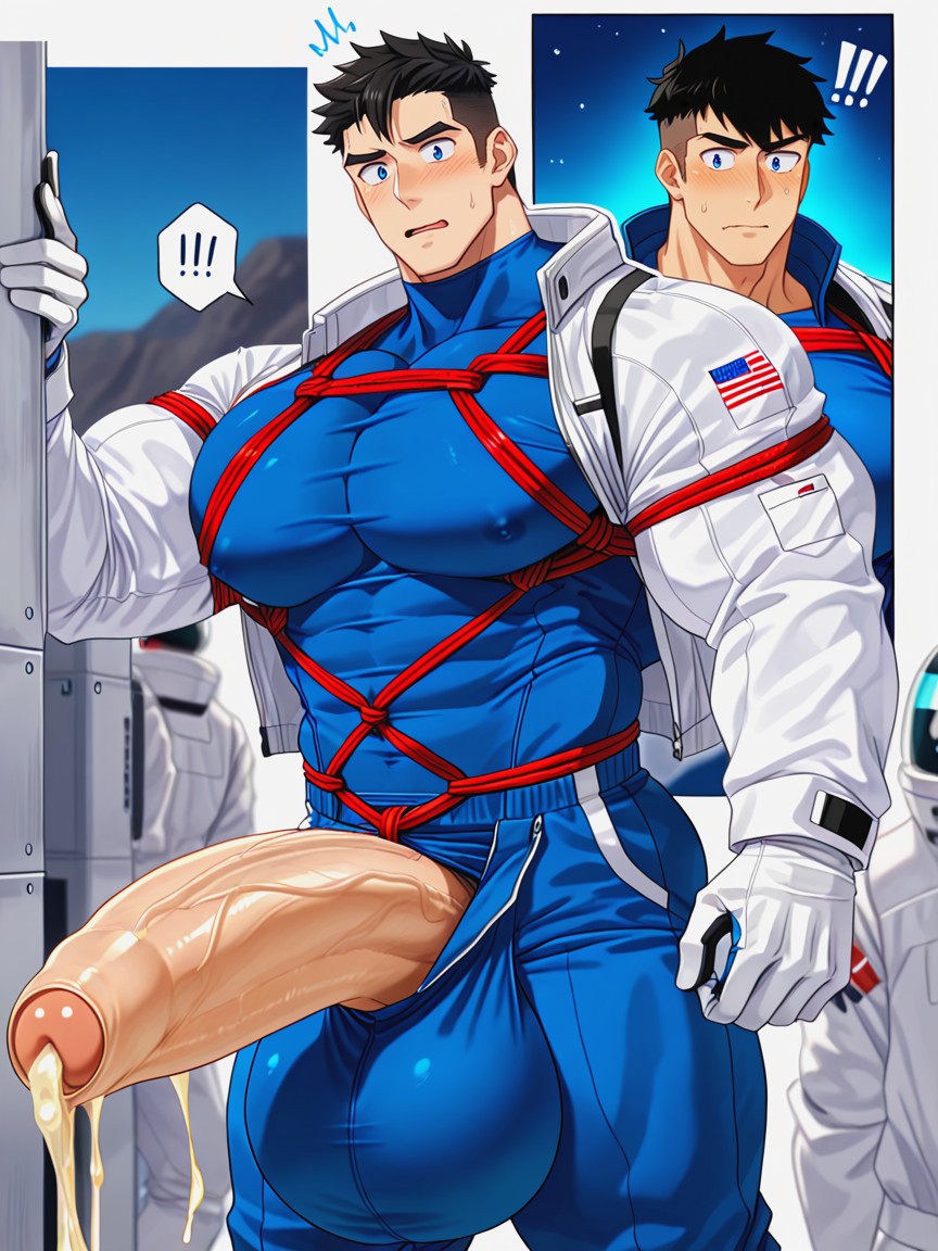 Youthboy, In Public, Penis Longer And Thicker Than Body AI Gay Porn