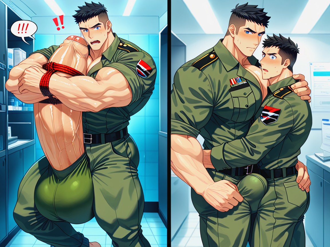 Bobcut, Nullq Artstyle, Photograph Hq AI Gay Porn