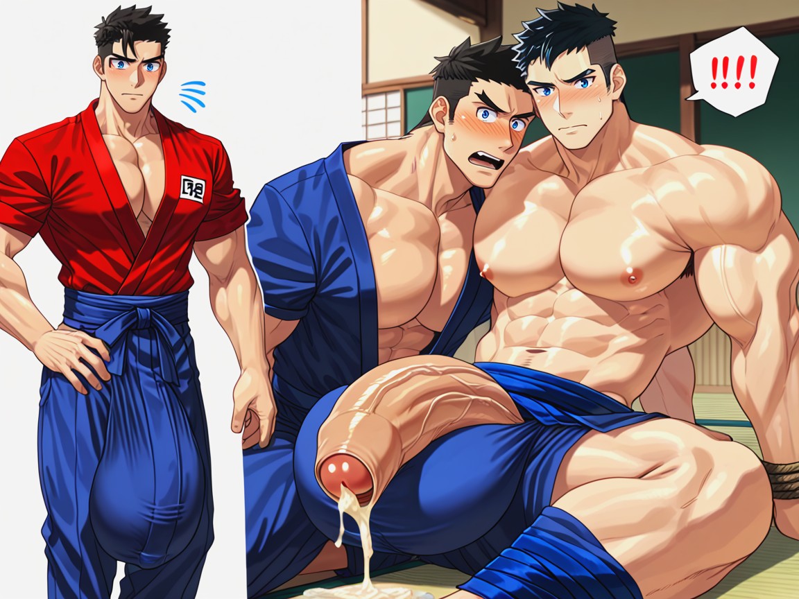 Exhibitionism, Teacher, Nullq Artstyle AI Gay Porn
