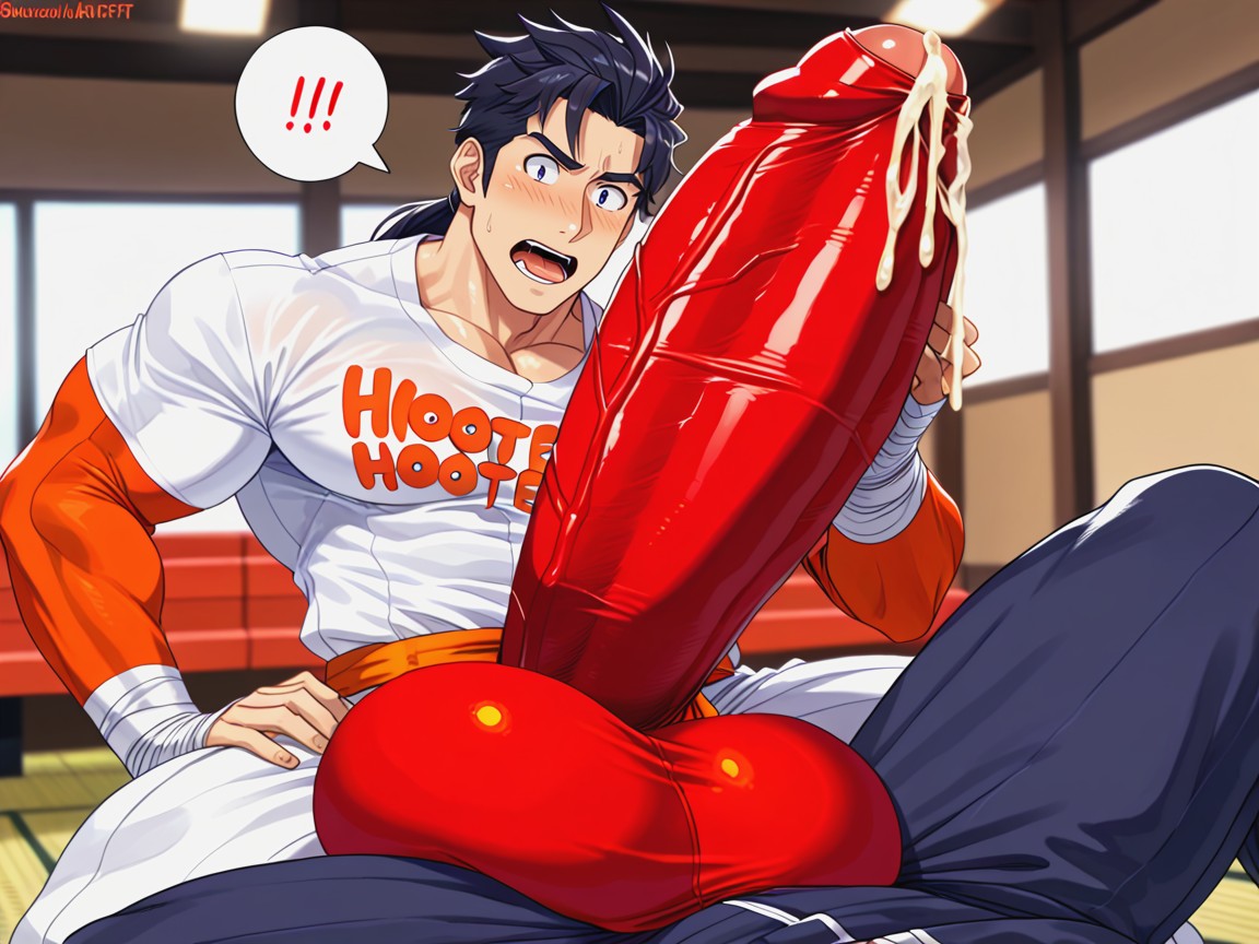 Gigantic Erect Hyper Bulges, Squeezable, Manly Face With Angular Features Porno gay IA