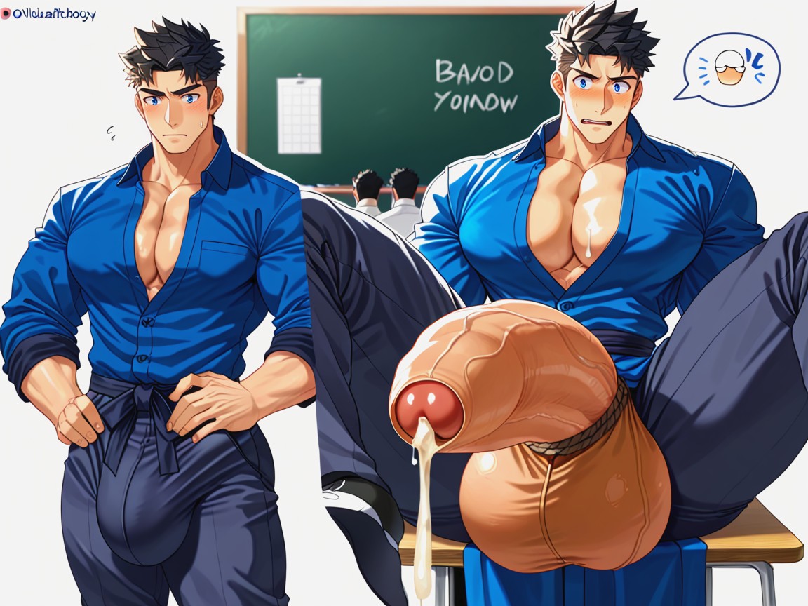 Photograph Hq, Cock Resting On Desk, Pov AI Gay Porn