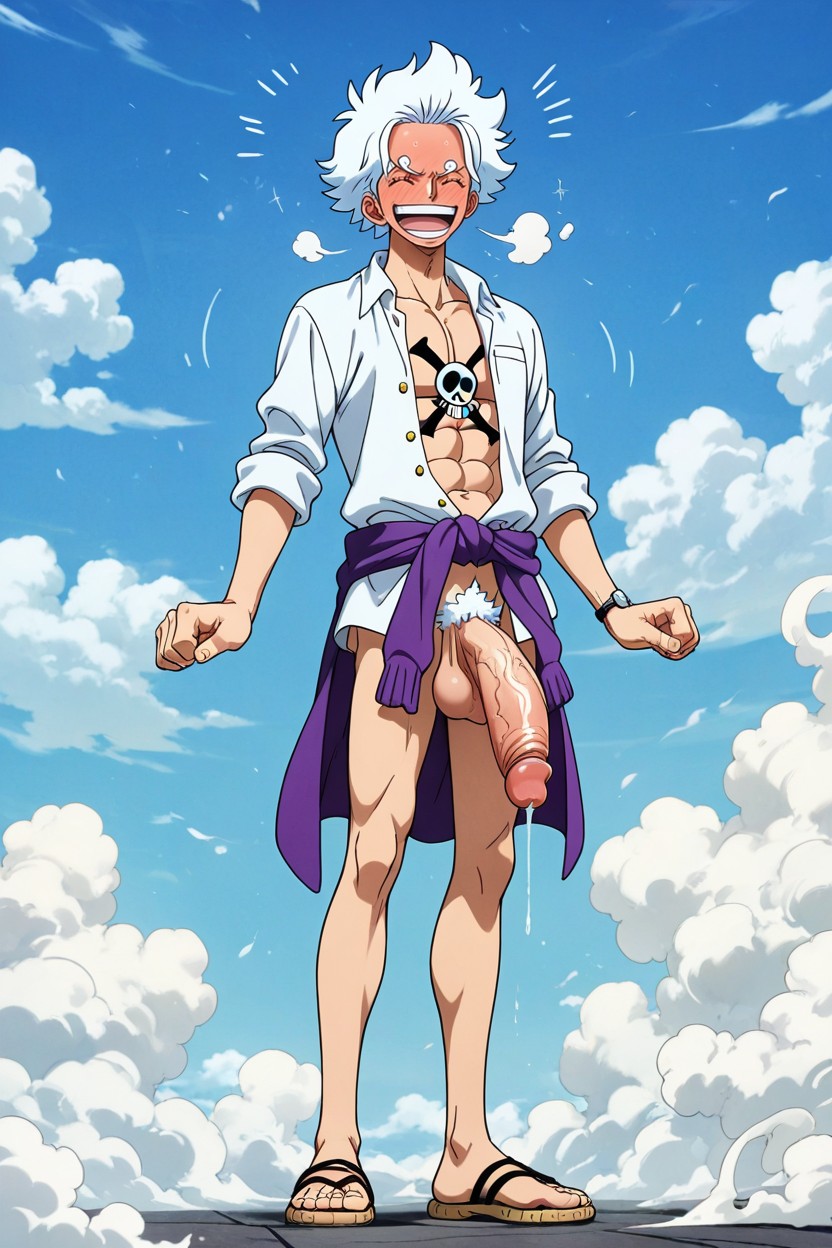 Highest Quality, Front View, Laughing AI Gay Porn
