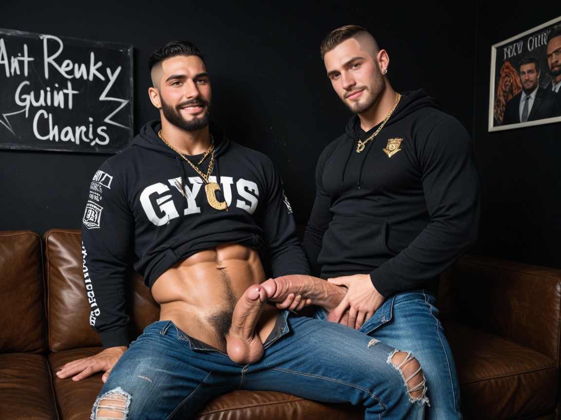 Blushing, Club, 18+ AI Gay Porn