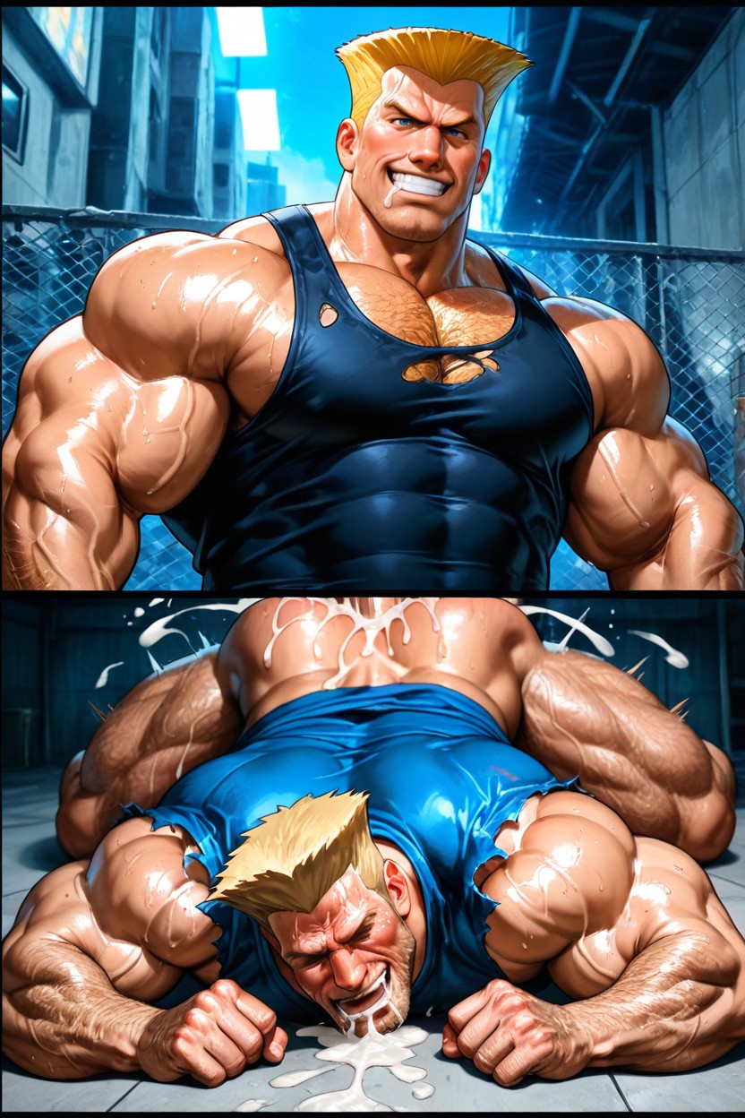 Losing Pride, Bara Style, Rough Anal Sex AI Gay Porn