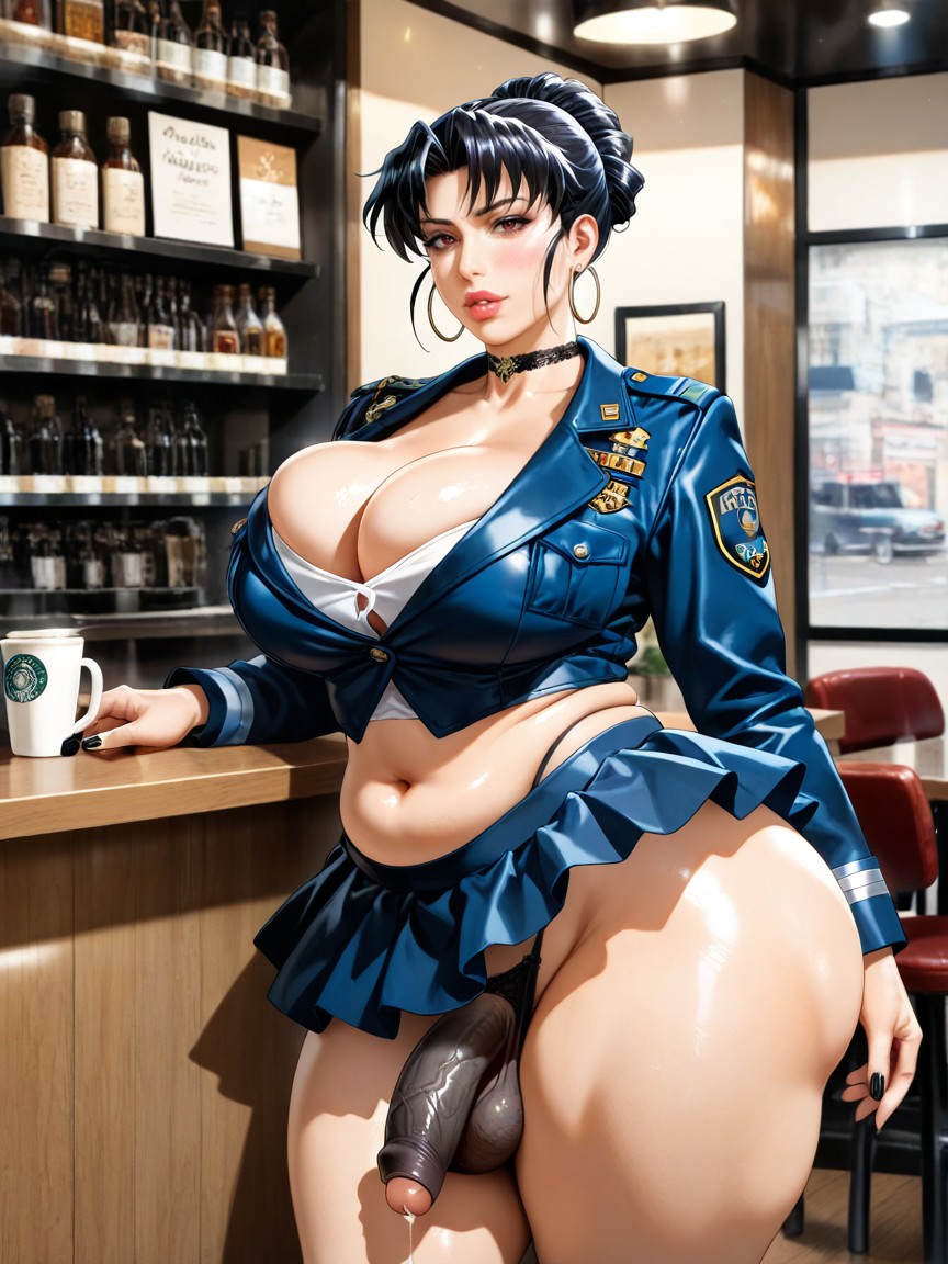 Solo Woman, Rebeccalee Revy From Black Lagoon, Very Sexy AI Gay Porn