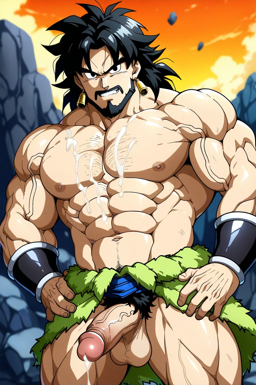 Bara, Oversized Muscles, Kakure AI Gay Porn