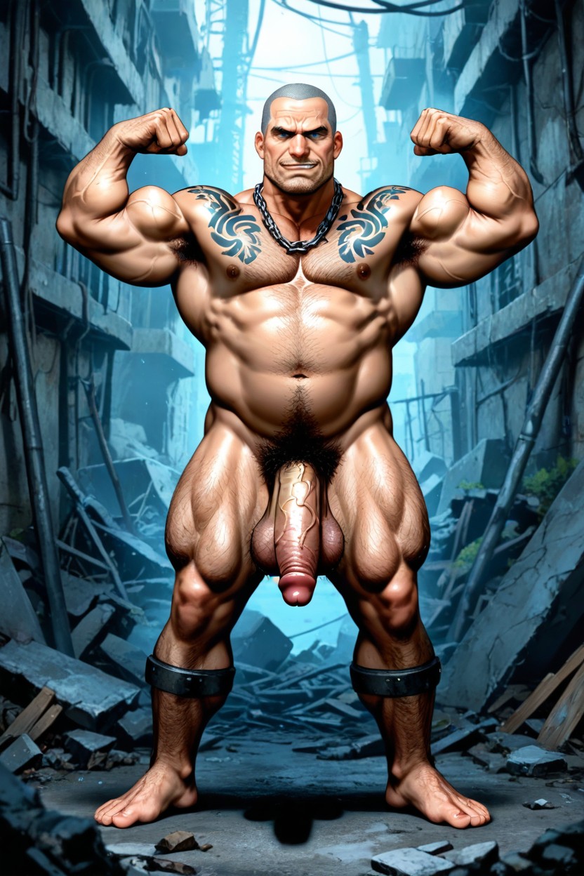 Jason Todd, Full Body, Buzzcut AI Gay Porn