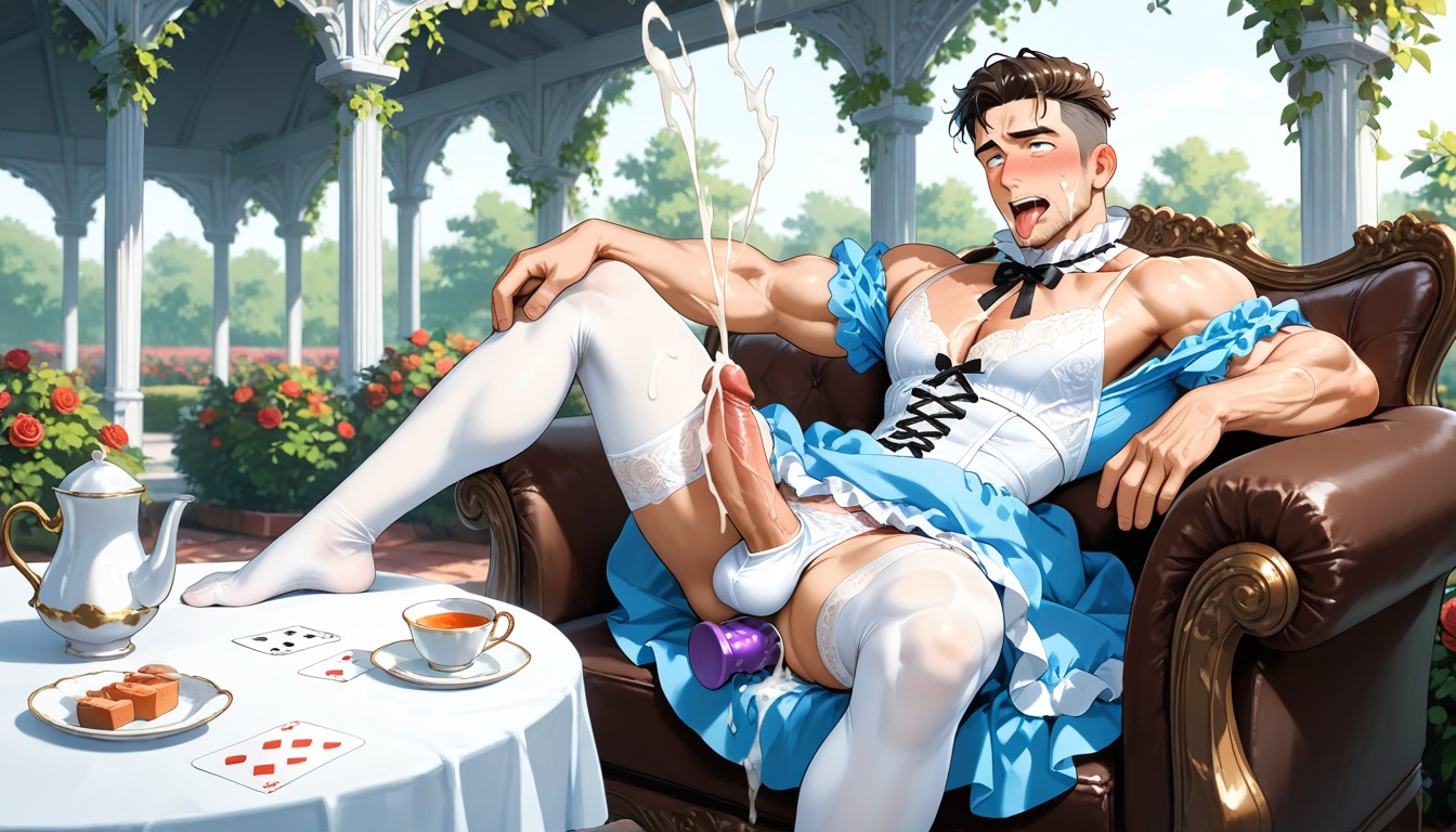 Mentaiko Artstyle, Wearing, Tongue Out AI Gay Porn