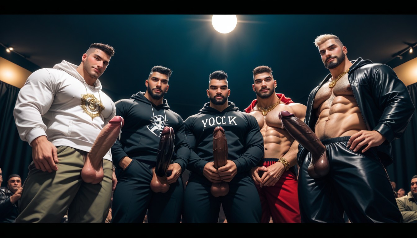 Bottom Up, Hot Guys Party, Cocaine Powers AI Gay Porn