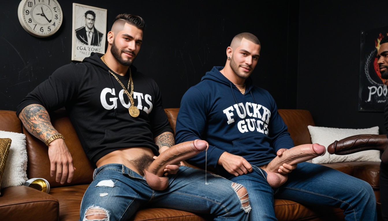 Private Cocaine In Vip Room, Facial Hair, Sideburns AI Gay Porn