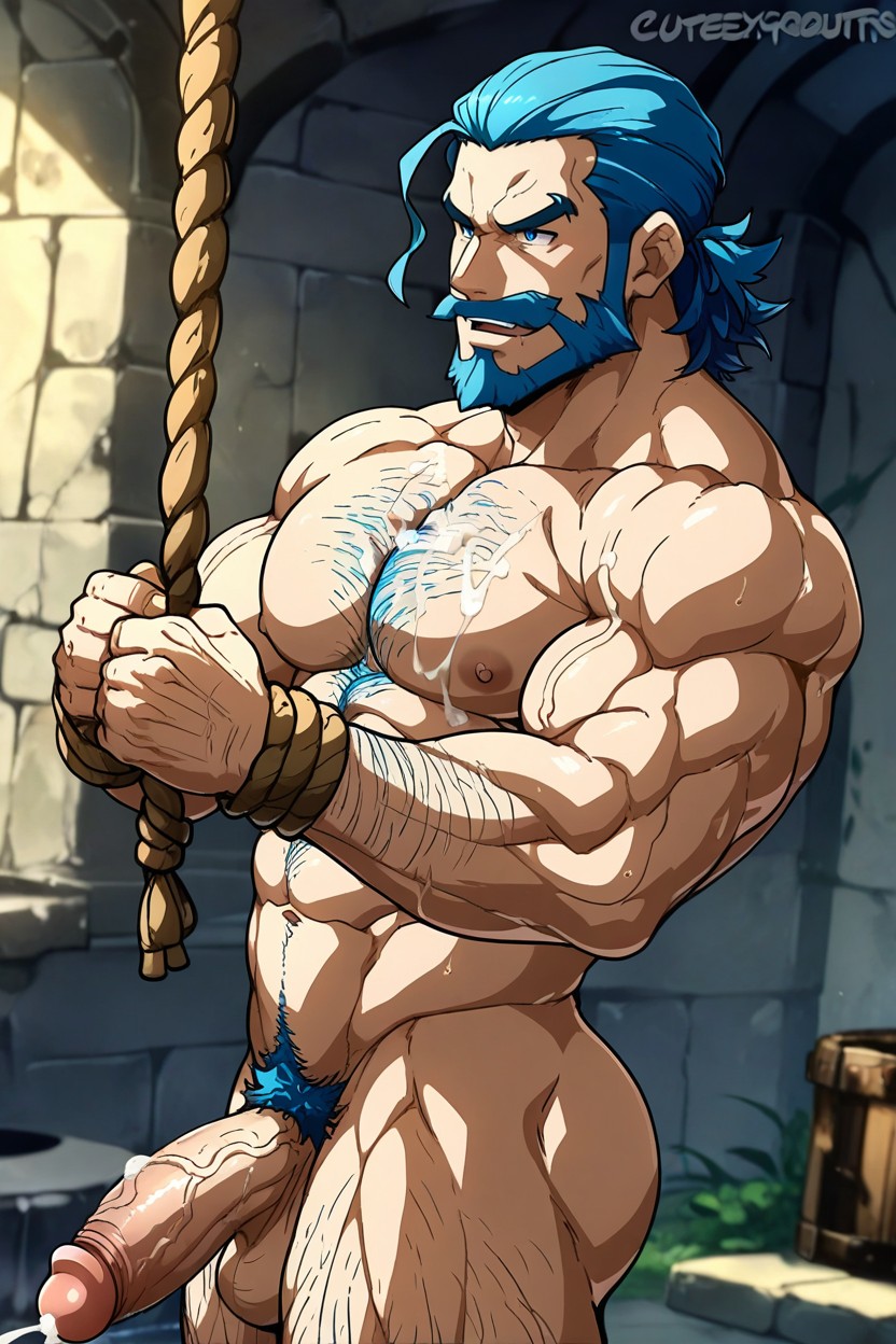 Well Defined Arms, Archie Muscular, Kuroshinki AI Gay Porn