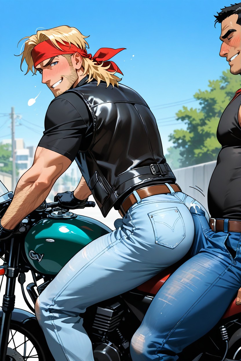 Mullet, 20+, Side View Porno IA Gay