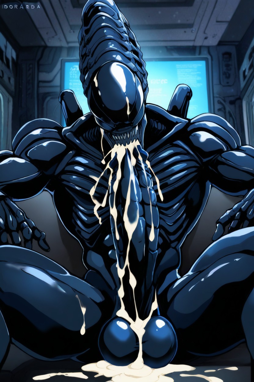 Cumming, Longer Than His Thigh, Ultra-detailed 게이 AI 포르노
