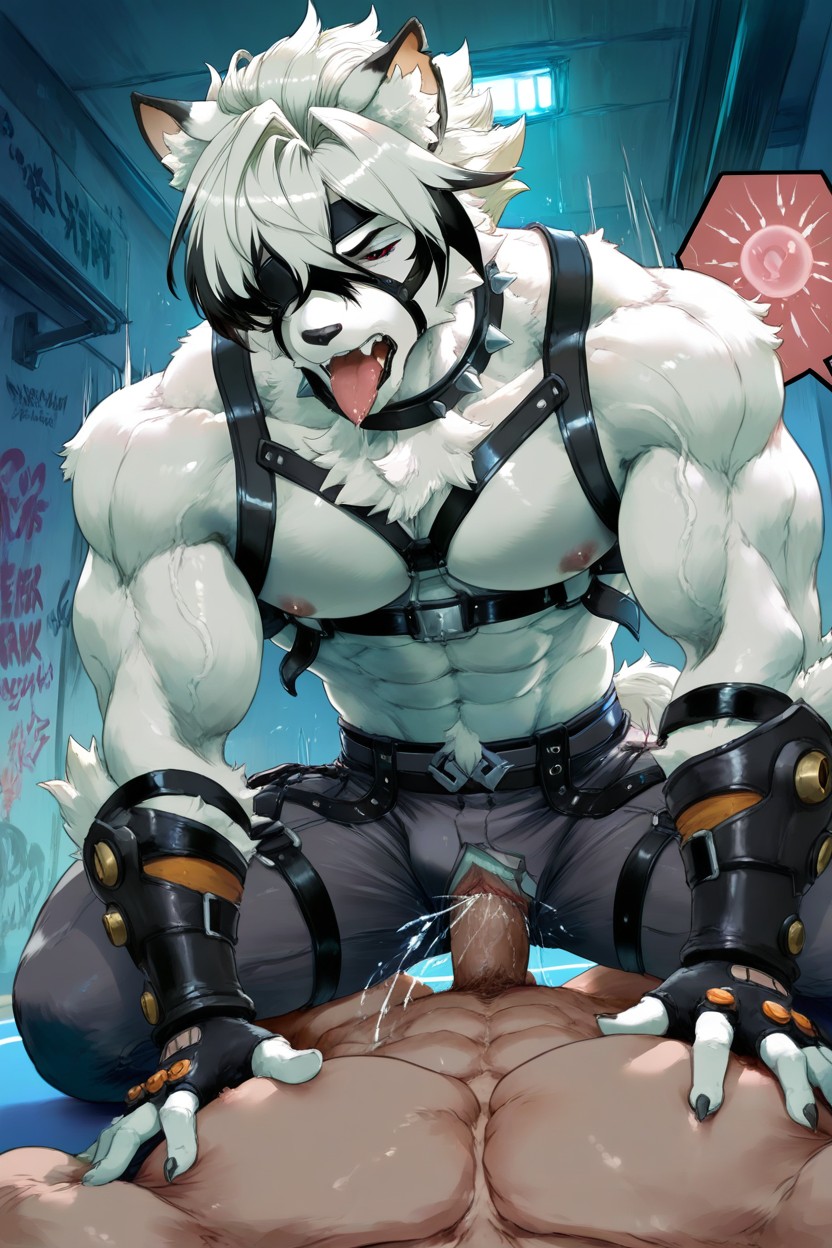 Vaginal Sex, Penis In Vagina, Muscular Pecs ゲイAIポルノ