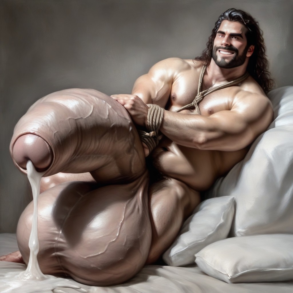 No More Than Two Dicks, Award-winning Photograph, 長髮 AI同性戀黃片
