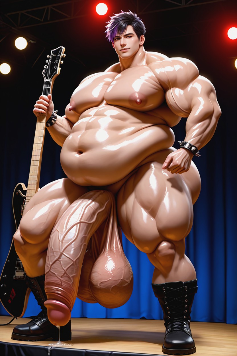 Hyper Genitals, Morbidly Obese, Hyper Long Gigantic Cock AI同性戀黃片