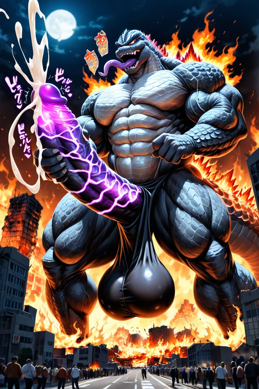 From Below, Veiny Penis, Massive Penis ゲイAIポルノ