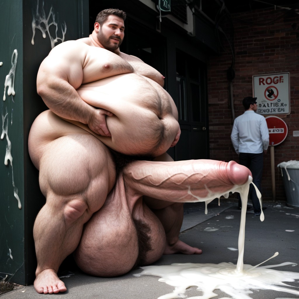 Hyper Obese Belly, 18+, Hyper Pubes ゲイAIポルノ