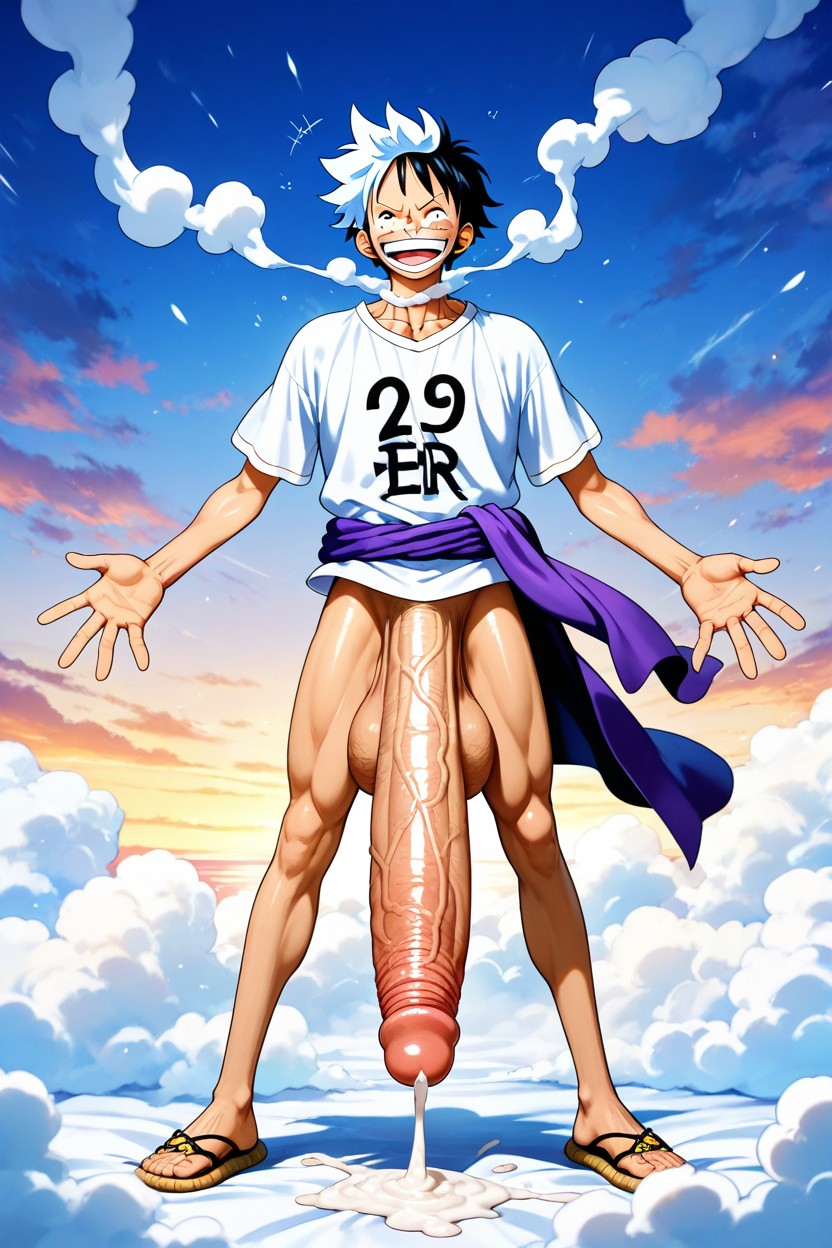 Sandals, Naked, Blushing 게이 AI 포르노