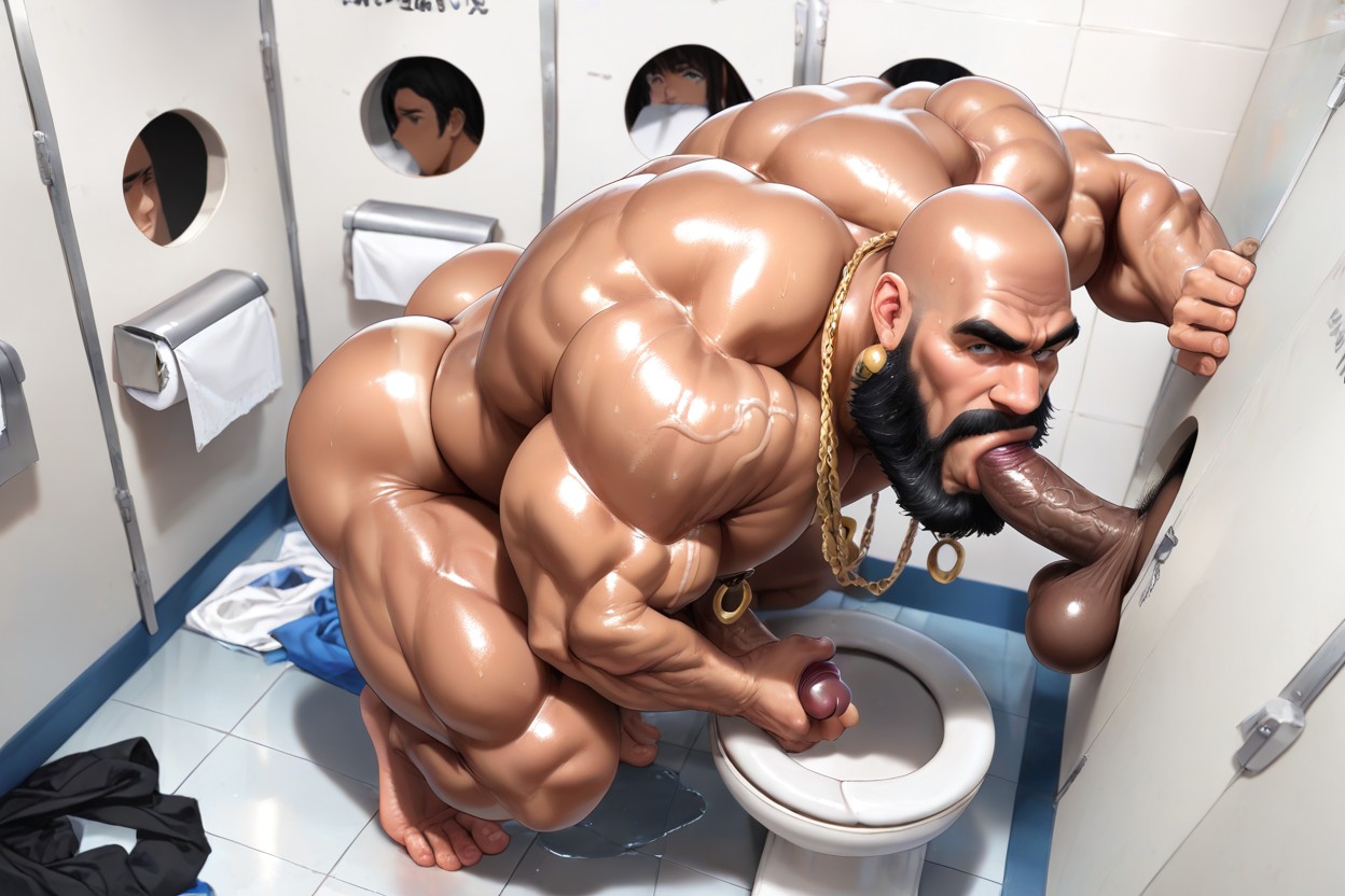 18+, On Tiptoes, Glory Hole Porno IA Gay