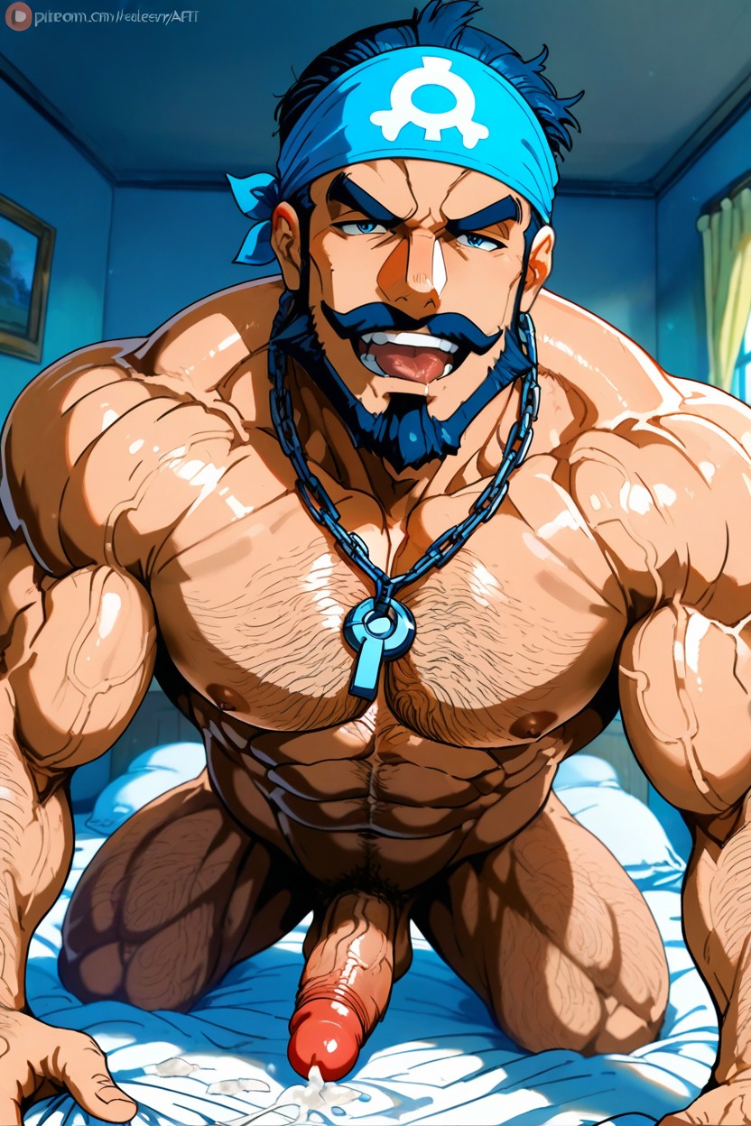 Nipples, Perfect Body, Muscles AI Gay Porn