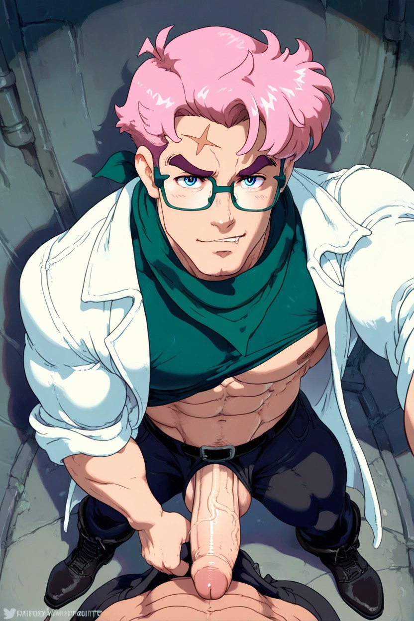 Pink Hair, Uncut, Coby Porno IA Gay