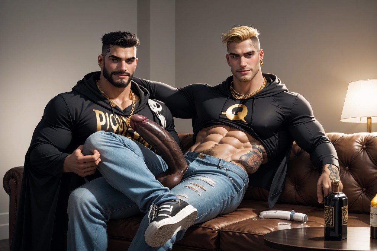 Huge Thick Vibrating Bbc Cock Looks Like Bbc Dildo, Dark Dominant Look, Spring Fever Porno IA Gay