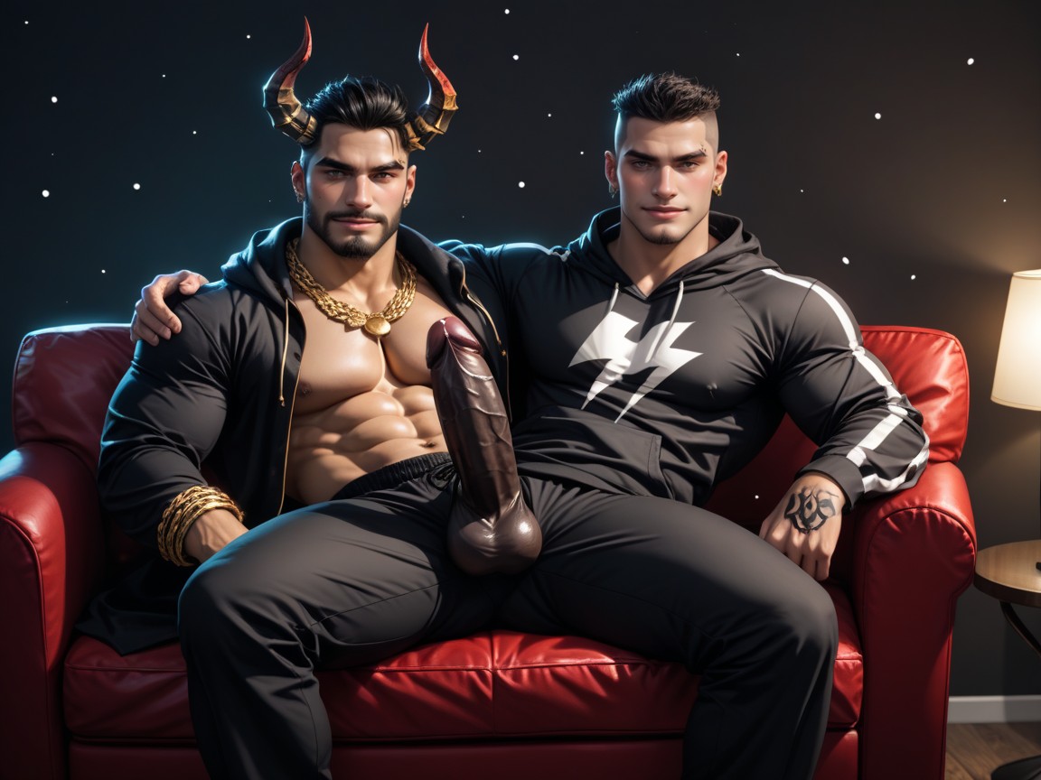 Huge Thick Vibrating Bbc Cock Looks Like Bbc Dildo, Precum Dripping, Dildo Powers Porno IA Gay