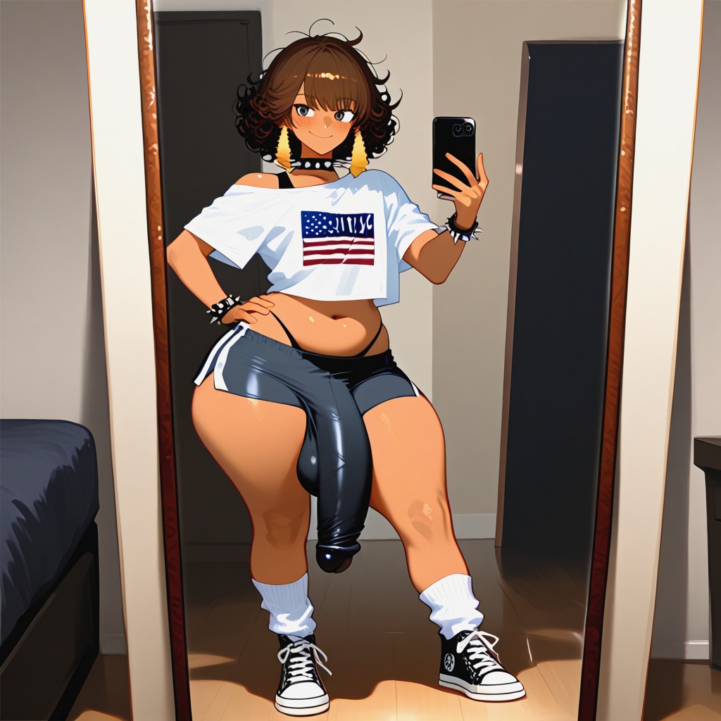 Round Belly, Embarrassed, Converse All Star Black Sneakers Porno IA Gay