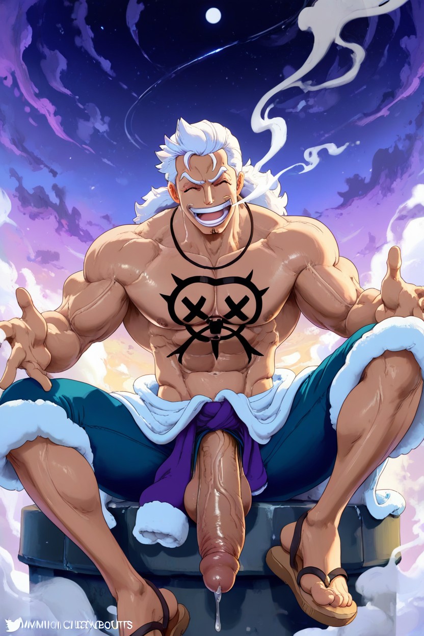 White Hair, Nuit, 25+ Porno IA Gay