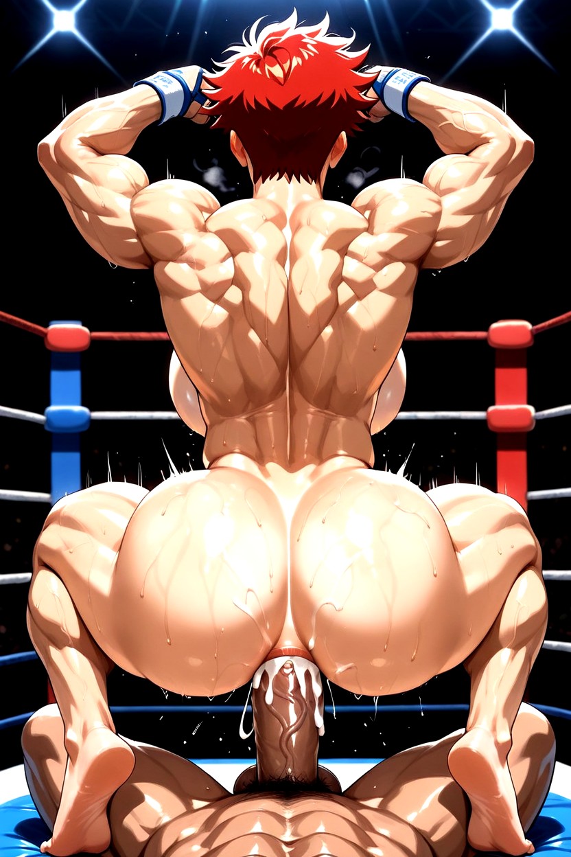 Pounded, Smooth Shiny Skin, Volumetric Light 게이 AI 포르노