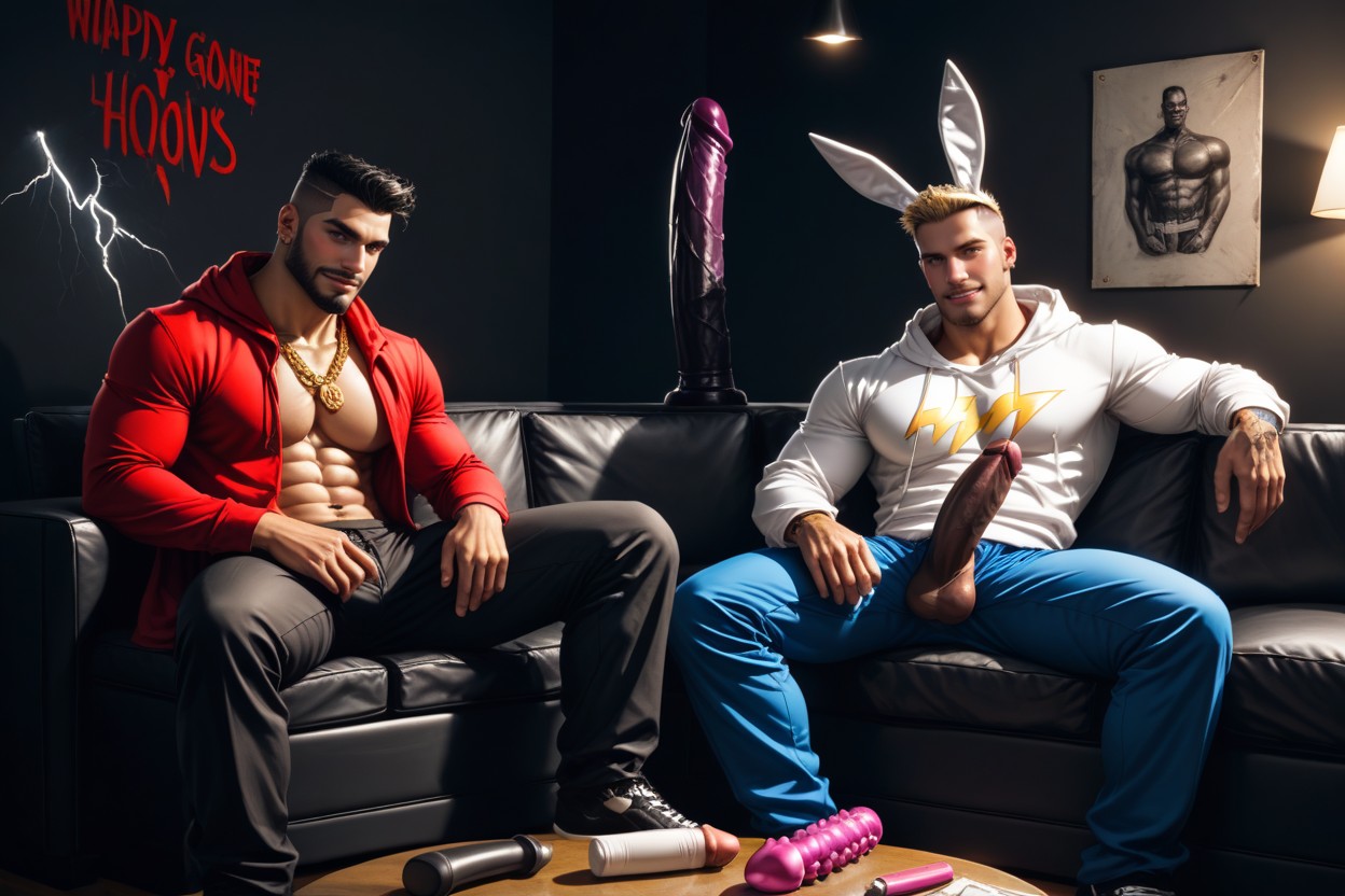 Dinero Y Fresa Y Coco Y Poder, Body, Fun Pornografia gay com IA