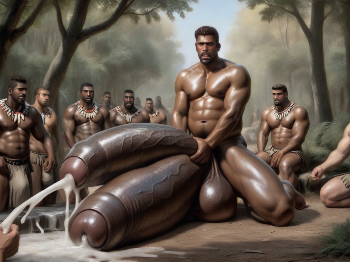 Masculine, Flustered, Confused Face AI Gay Porn