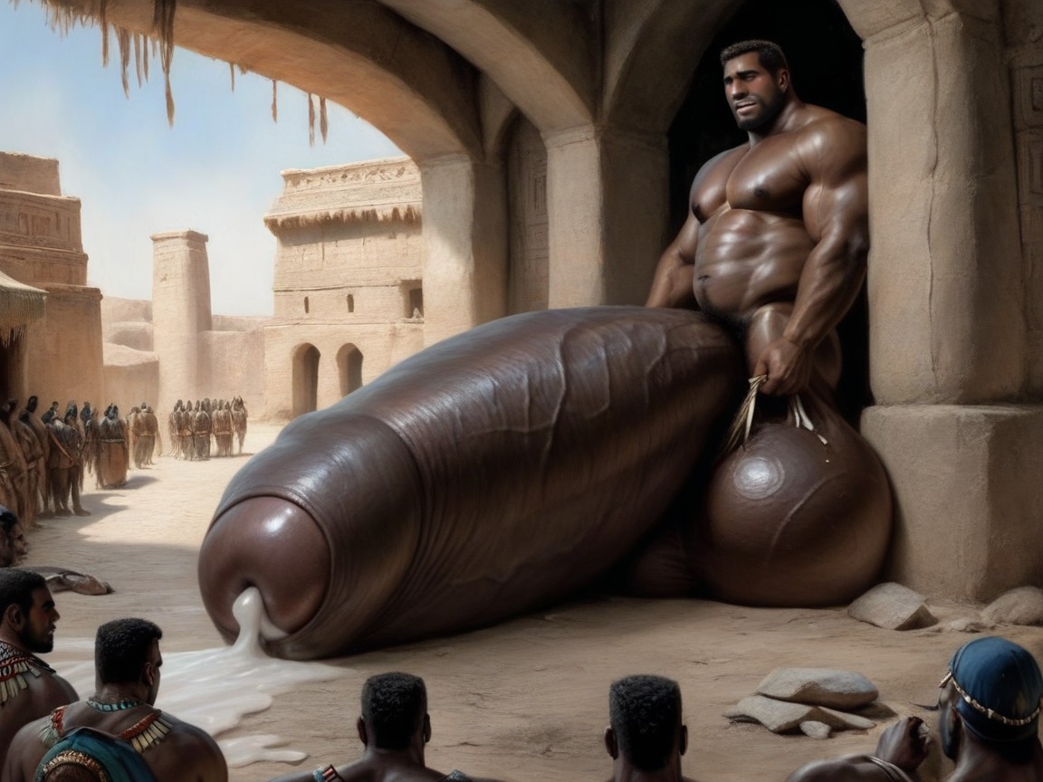 Masculine, Confused Face, Realistic Anatomy AI Gay Porn