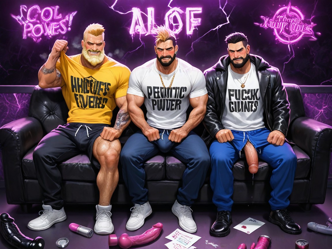 Vip Escort, Sweatpants, Dinero Y Fresa Y Coco Y Poder AI Gay Porn
