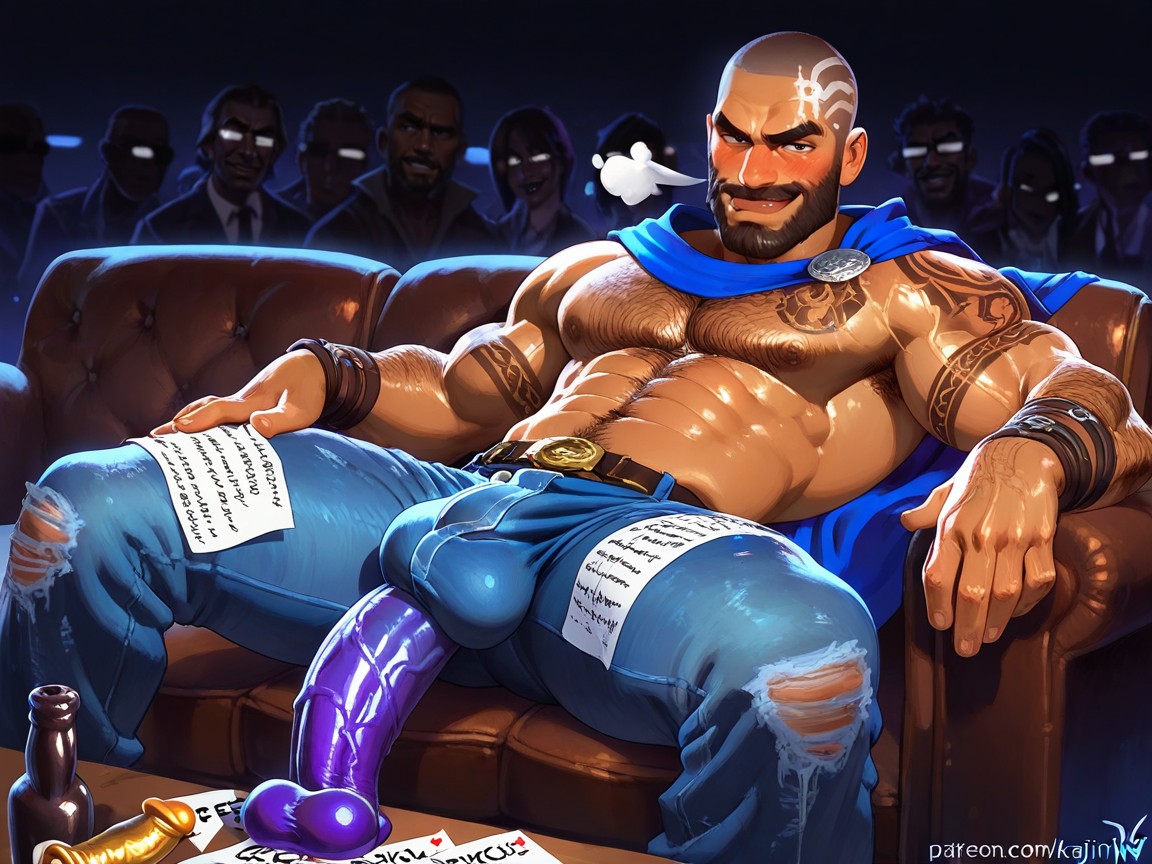 Getting High, Wamudraws, Pubic Hair AI Gay Porn
