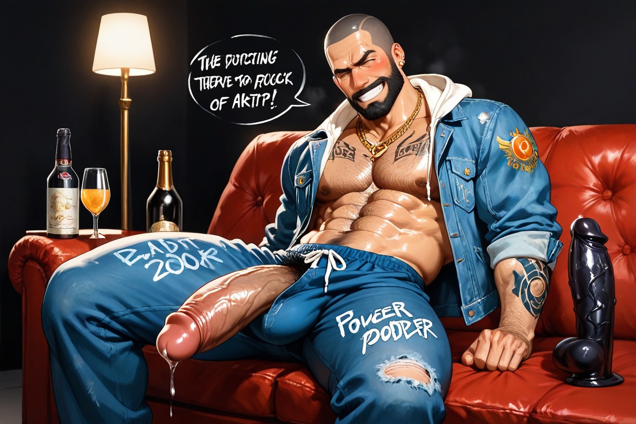 Superhero, Vip Tops, Lightning Tattoos AI Gay Porn